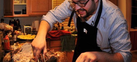 thanksgiving turkey carving