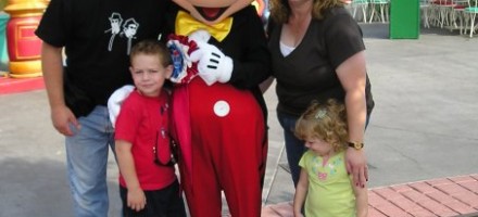 heidi waltos family at disney mickey mouse