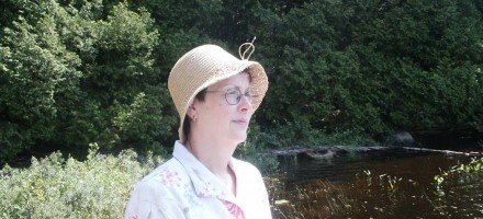 joy healy straw hat
