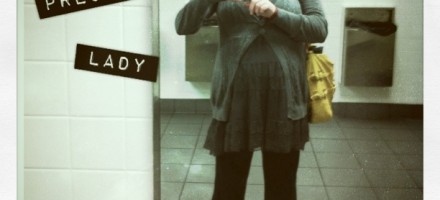 cute pregnant lady third trimester