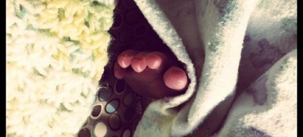 Phoebe's toes