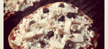 Grilled Pizzas on the BBQ