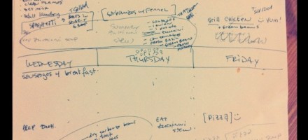meal plan sketch
