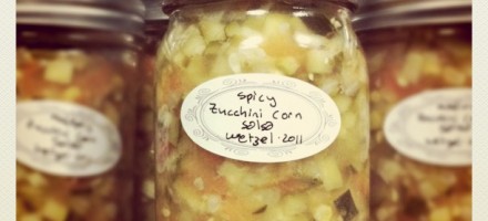 corn zucchini salsa canning homemade
