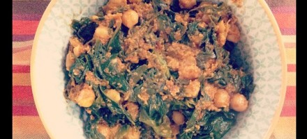 Moorish-Style Chickpea & Spinach Stew